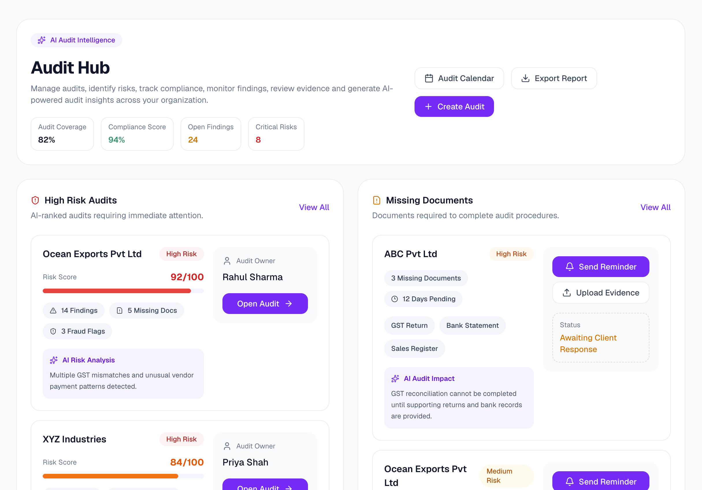 Audit Hub